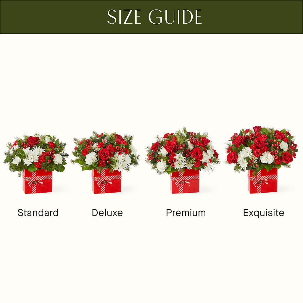 Presents Under the Tree Bouquet – PAULINE'S BLOOMERS, Brunswick ME