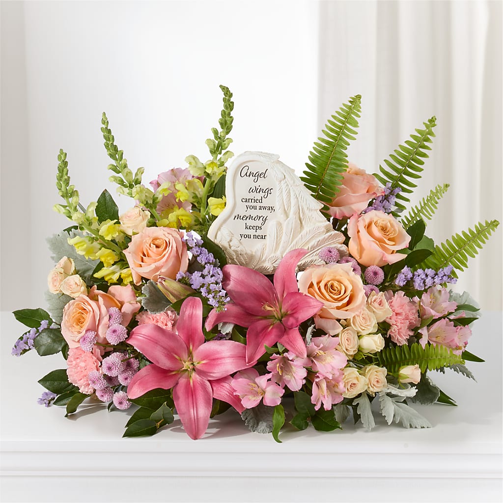 Gentle Light Arrangement – PAULINE'S BLOOMERS, Brunswick ME