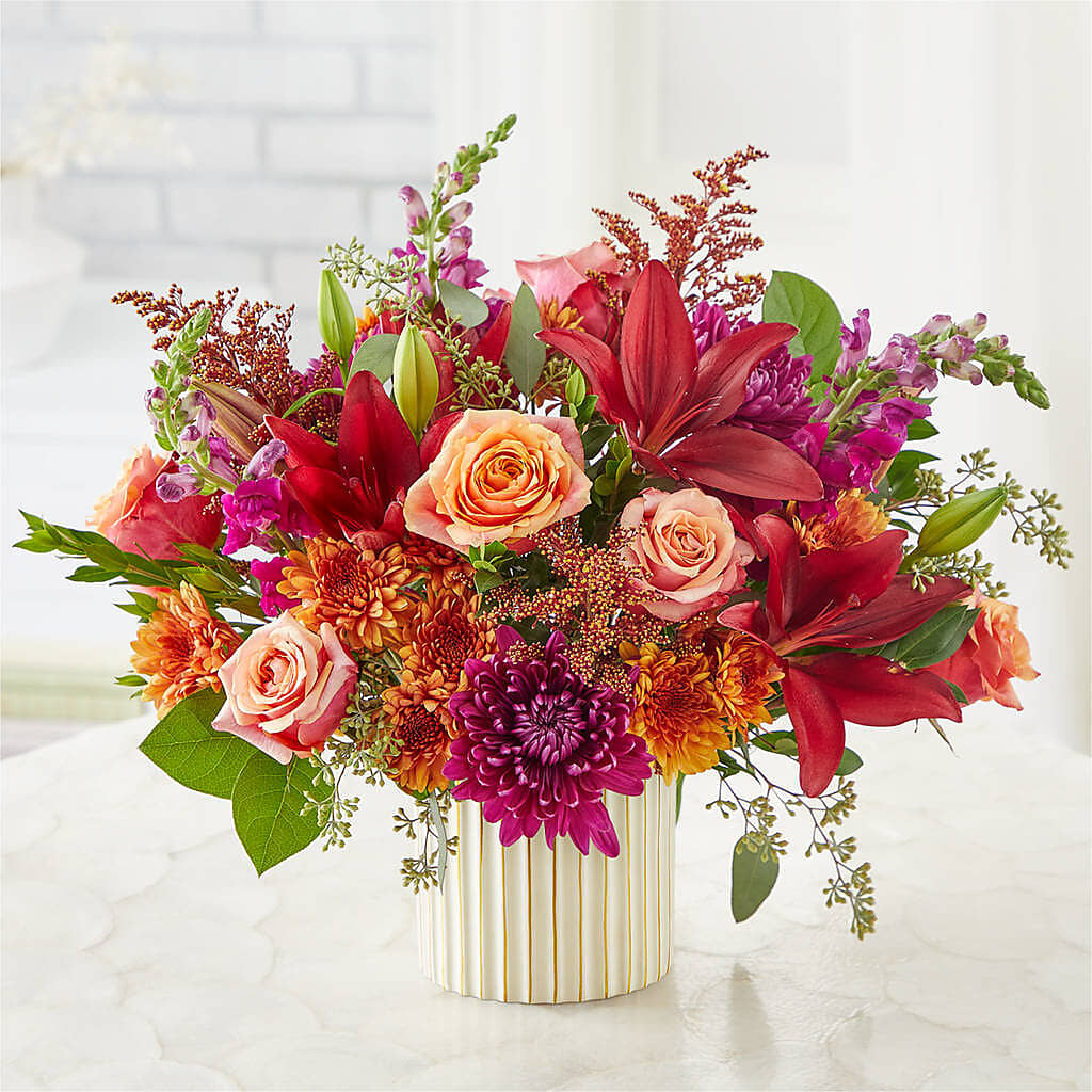 Burgundy Landscape Bouquet – PAULINE'S BLOOMERS, Brunswick ME