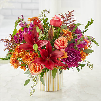 Burgundy Landscape Bouquet – PAULINE'S BLOOMERS, Brunswick ME