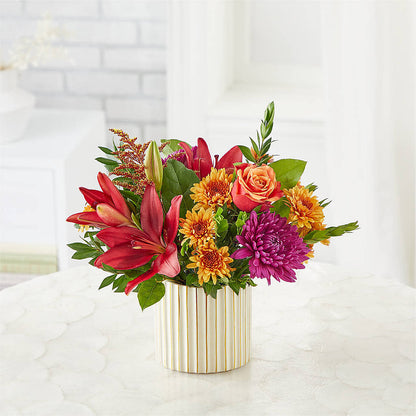 Burgundy Landscape Bouquet – PAULINE'S BLOOMERS, Brunswick ME