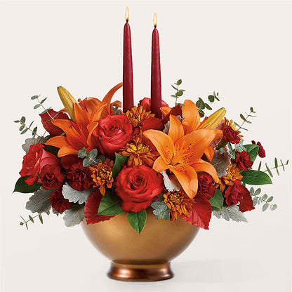 Fruits of Fall Centerpiece – PAULINE'S BLOOMERS, Brunswick ME