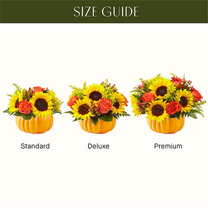 Pick of the Patch Pumpkin Bouquet – PAULINE'S BLOOMERS, Brunswick ME