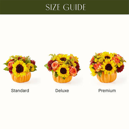 Golden Gourd Pumpkin Bouquet – PAULINE'S BLOOMERS, Brunswick ME