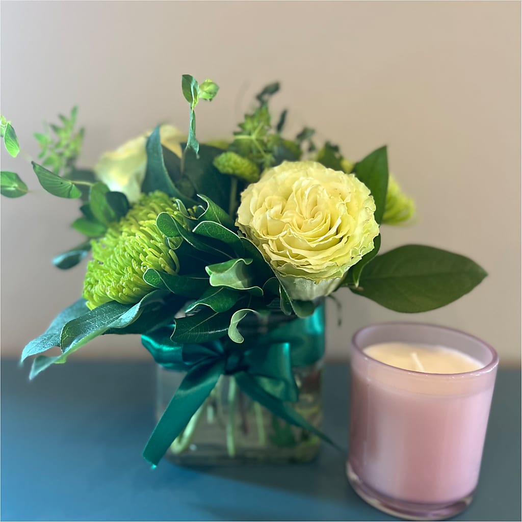 Emerald Forest Bouquet – PAULINE'S BLOOMERS, Brunswick ME