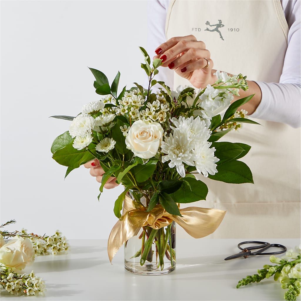 New Beginnings – A Florist Original – PAULINE'S BLOOMERS, Brunswick ME