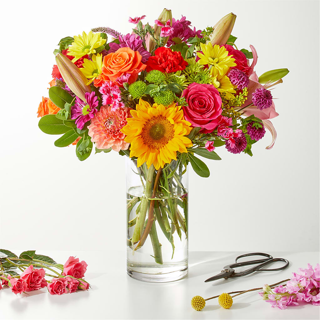 Cue the Confetti - A Florist Original – PAULINE'S BLOOMERS, Brunswick ME