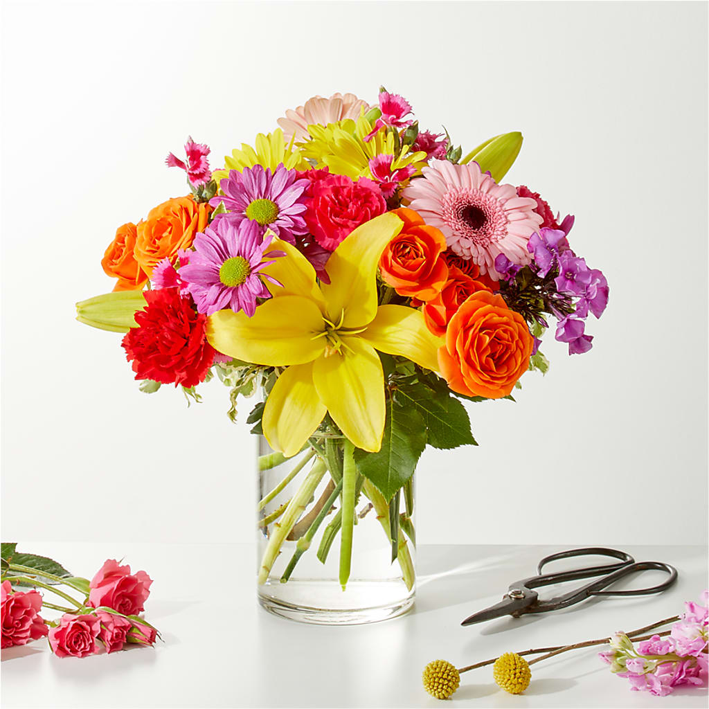 Cue the Confetti - A Florist Original – PAULINE'S BLOOMERS, Brunswick ME