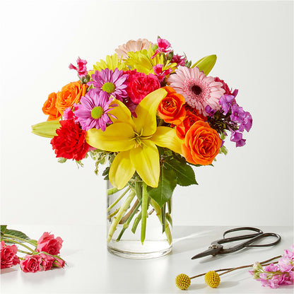 Cue the Confetti - A Florist Original – PAULINE'S BLOOMERS, Brunswick ME