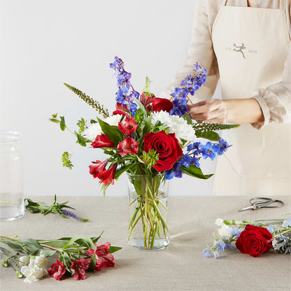 Star Spangled - A Florist Original – PAULINE'S BLOOMERS, Brunswick ME