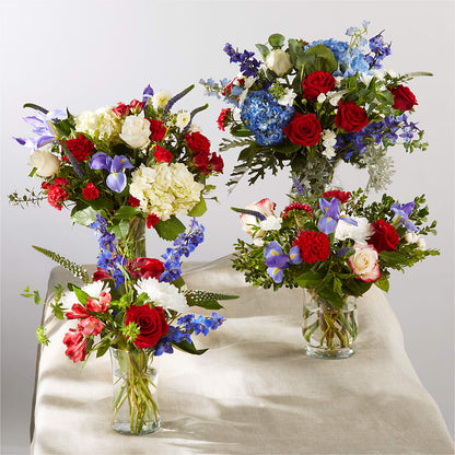 Star Spangled - A Florist Original – PAULINE'S BLOOMERS, Brunswick ME