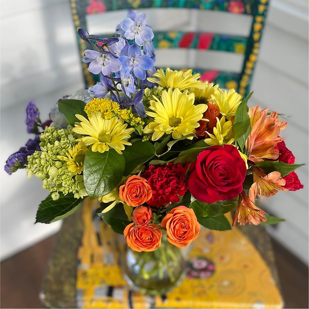 Summer Spectra - A Florist Original – PAULINE'S BLOOMERS, Brunswick ME