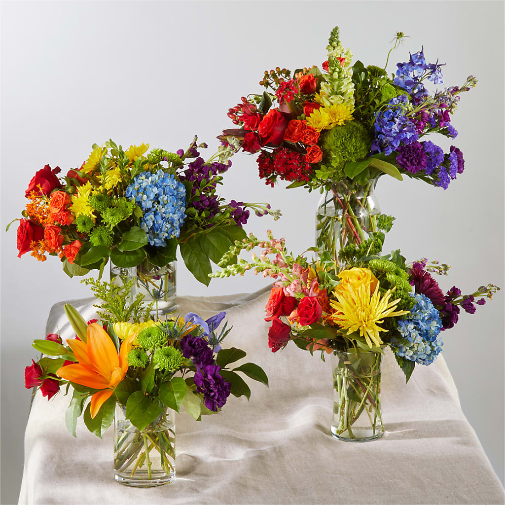 Summer Spectra - A Florist Original – PAULINE'S BLOOMERS, Brunswick ME