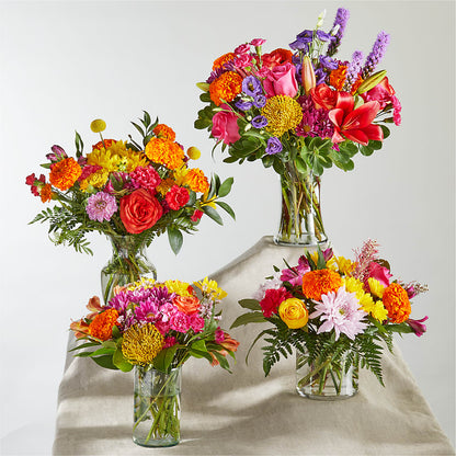 Feast of Color – A Florist Original – PAULINE'S BLOOMERS, Brunswick ME