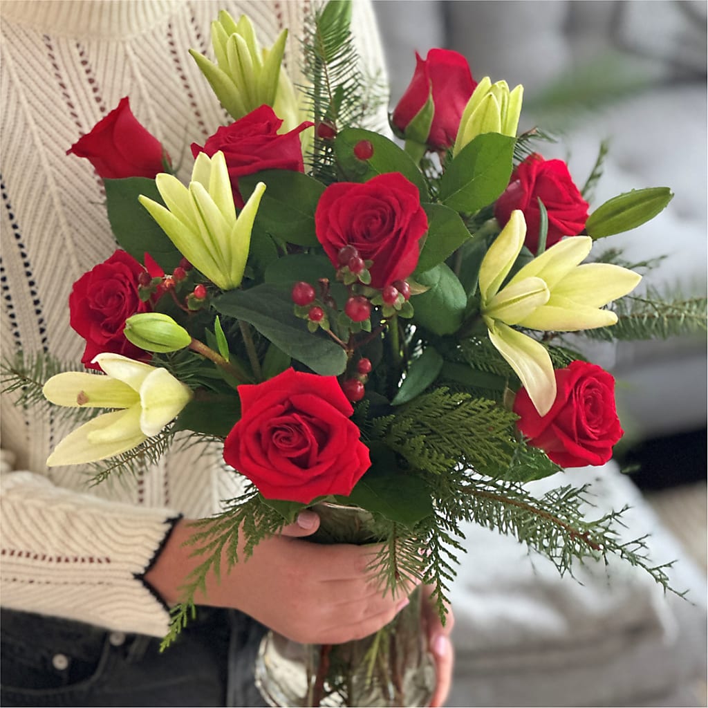 Glittering Lights Bouquet – PAULINE'S BLOOMERS, Brunswick ME