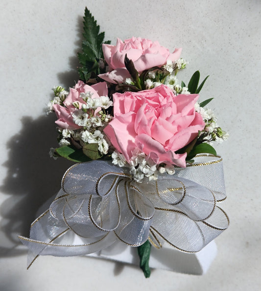 Mini Carnation Wristlet Corsage