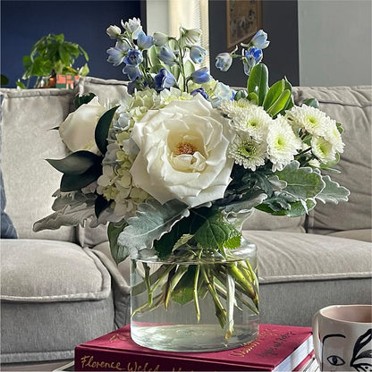 Clear Skies Bouquet – PAULINE'S BLOOMERS, Brunswick ME