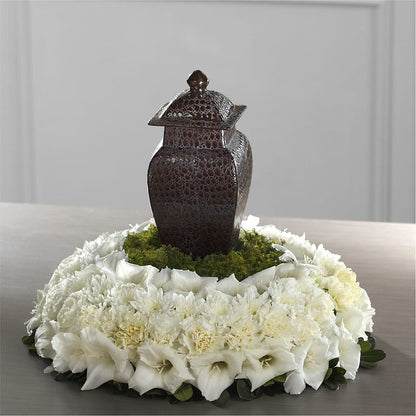 Encircling Grace Arrangement – PAULINE'S BLOOMERS, Brunswick ME