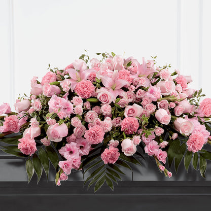 Garden of Comfort Casket Spray (Standard) – PAULINE'S BLOOMERS, Brunswick ME
