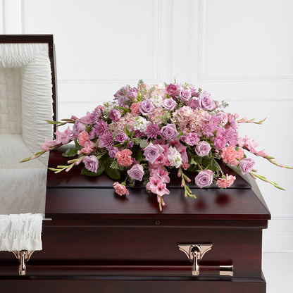 Immorata Casket Spray – PAULINE'S BLOOMERS, Brunswick ME