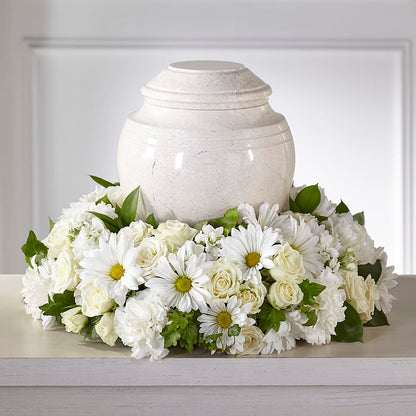 Ivory Gardens Cremation Adornment – PAULINE'S BLOOMERS, Brunswick ME