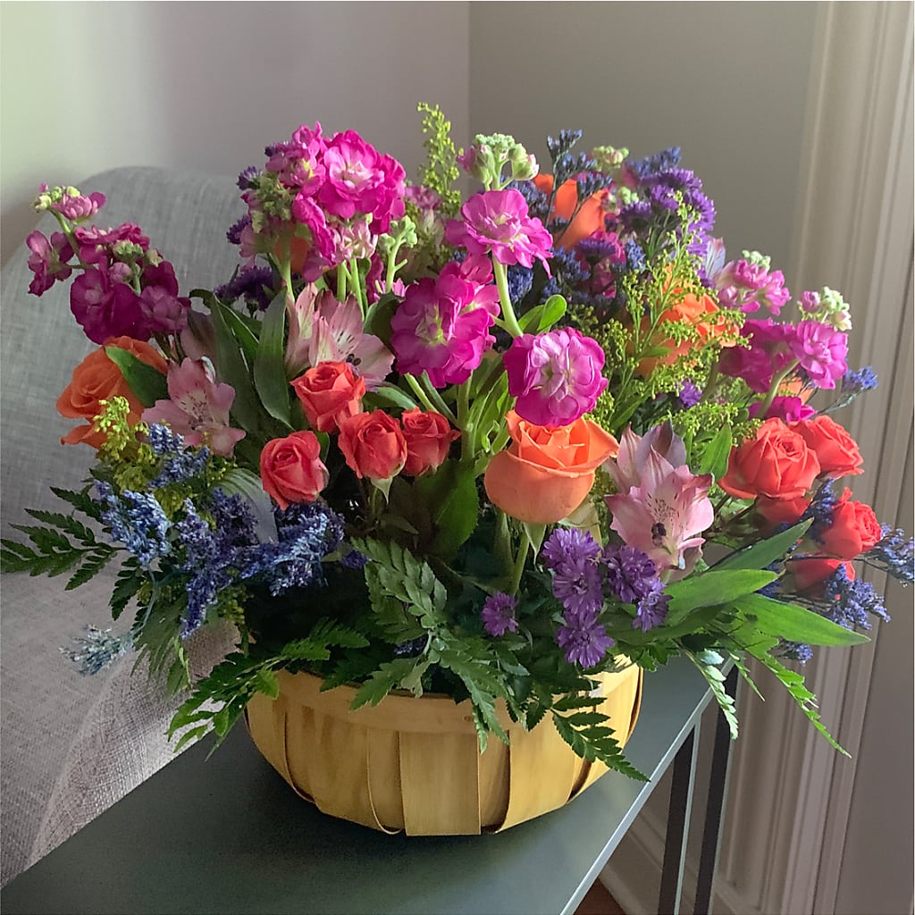 Garden of Life Basket – PAULINE'S BLOOMERS, Brunswick ME