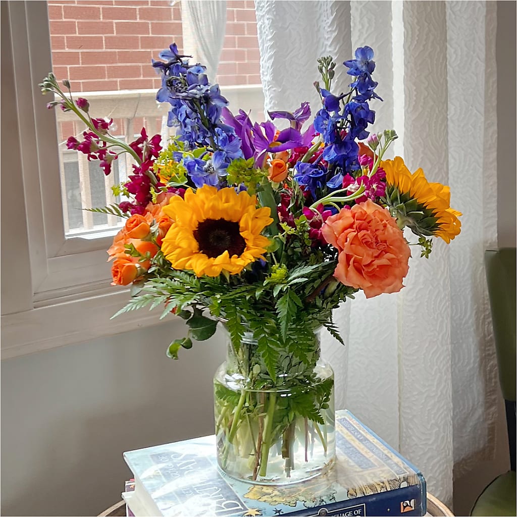 Rays of Life Bouquet – PAULINE'S BLOOMERS, Brunswick ME