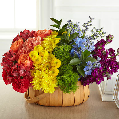 Prideful Basket – PAULINE'S BLOOMERS, Brunswick ME