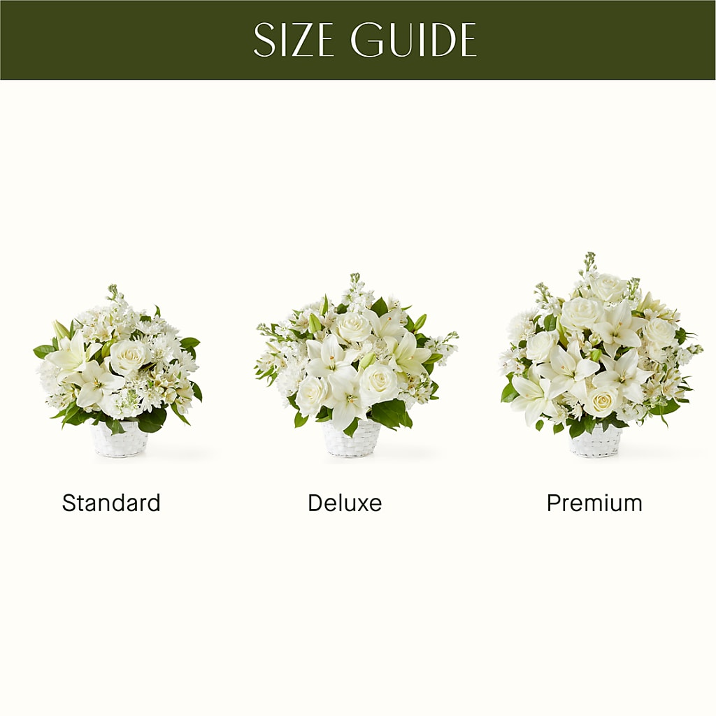 Peaceful Reflections Arrangement – PAULINE'S BLOOMERS, Brunswick ME