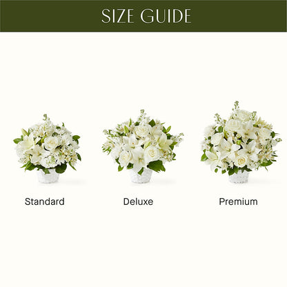 Peaceful Reflections Arrangement – PAULINE'S BLOOMERS, Brunswick ME