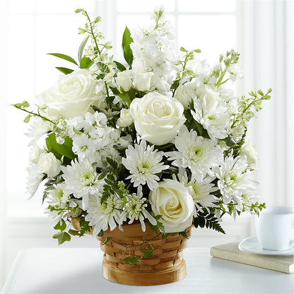Heartfelt Condolences Arrangement – PAULINE'S BLOOMERS, Brunswick ME