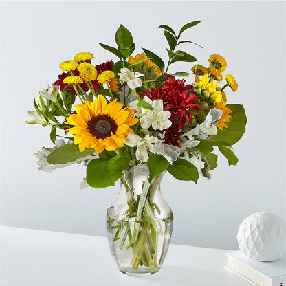Prairie Sunrise Bouquet – PAULINE'S BLOOMERS, Brunswick ME