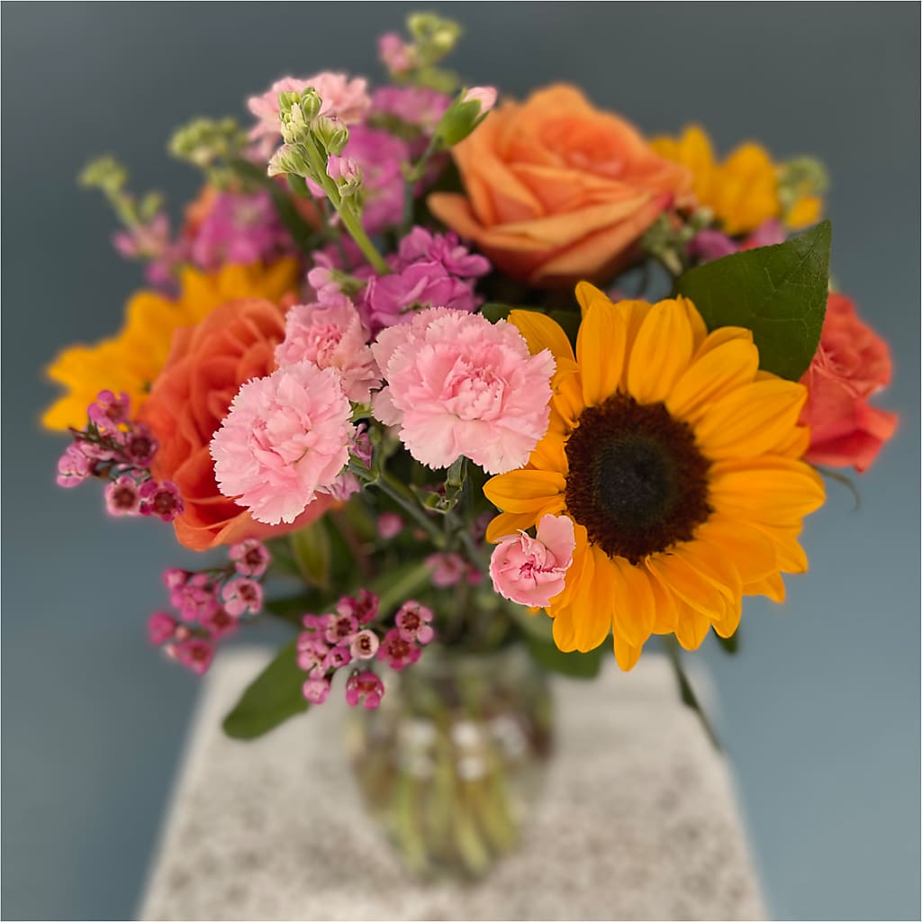 Yellow Brick Road Bouquet – PAULINE'S BLOOMERS, Brunswick ME