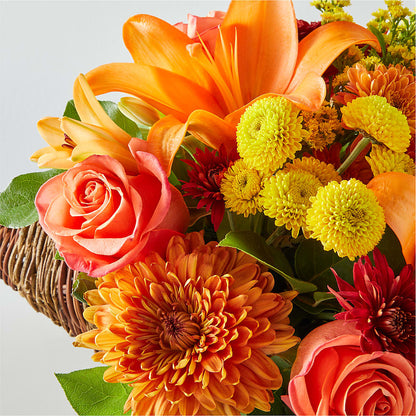 Bouquet of Blessings Cornucopia – PAULINE'S BLOOMERS, Brunswick ME