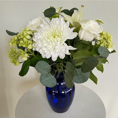 Snowy Dreams Bouquet – PAULINE'S BLOOMERS, Brunswick ME