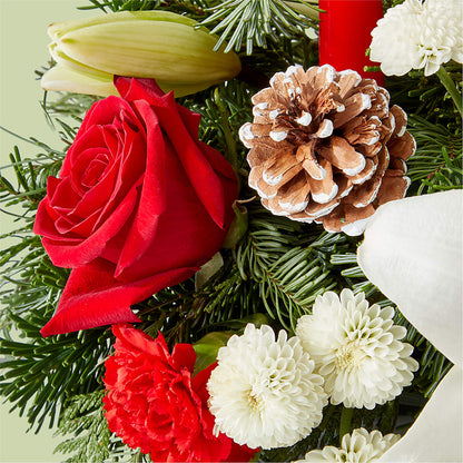 Seasonal Festivities Centerpiece – PAULINE'S BLOOMERS, Brunswick ME