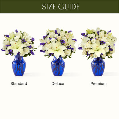 Sapphire Rush Bouquet – PAULINE'S BLOOMERS, Brunswick ME