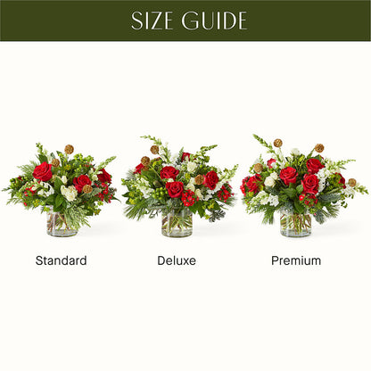 Deck the Halls Bouquet – PAULINE'S BLOOMERS, Brunswick ME