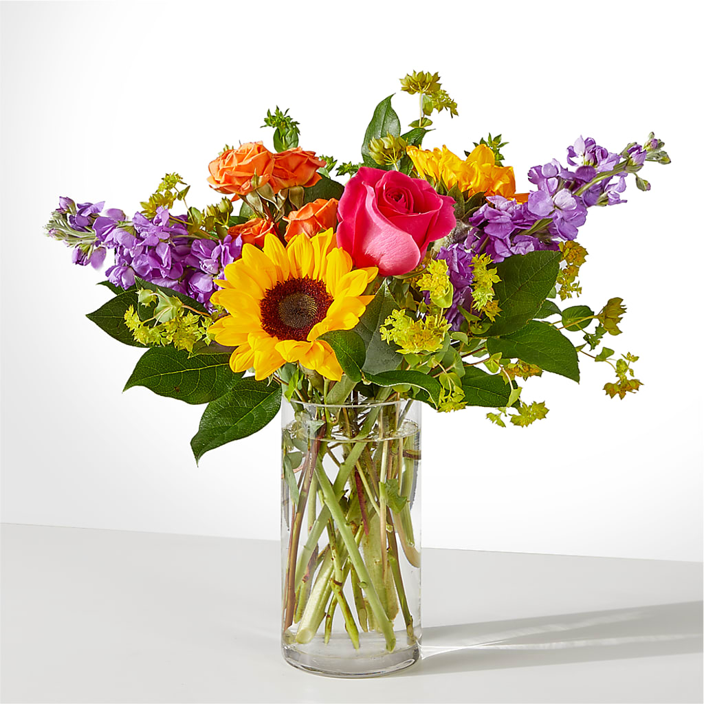 Vibrant Greetings Bouquet – PAULINE'S BLOOMERS, Brunswick ME