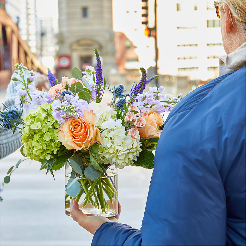 Porch Swing Bouquet – PAULINE'S BLOOMERS, Brunswick ME