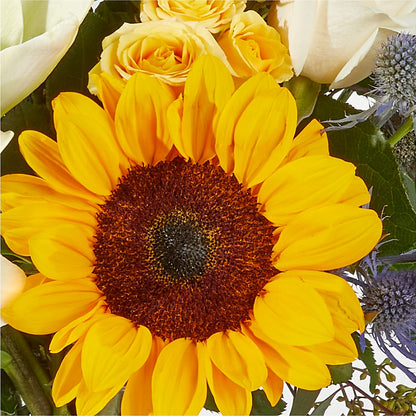 Wonderfully Sunny Bouquet – PAULINE'S BLOOMERS, Brunswick ME