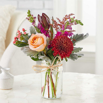 Moody Hues Bouquet – PAULINE'S BLOOMERS, Brunswick ME