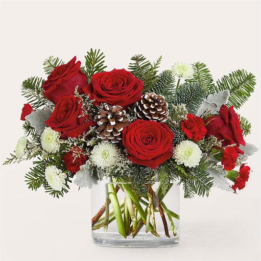 Yule Cheer Bouquet – PAULINE'S BLOOMERS, Brunswick ME