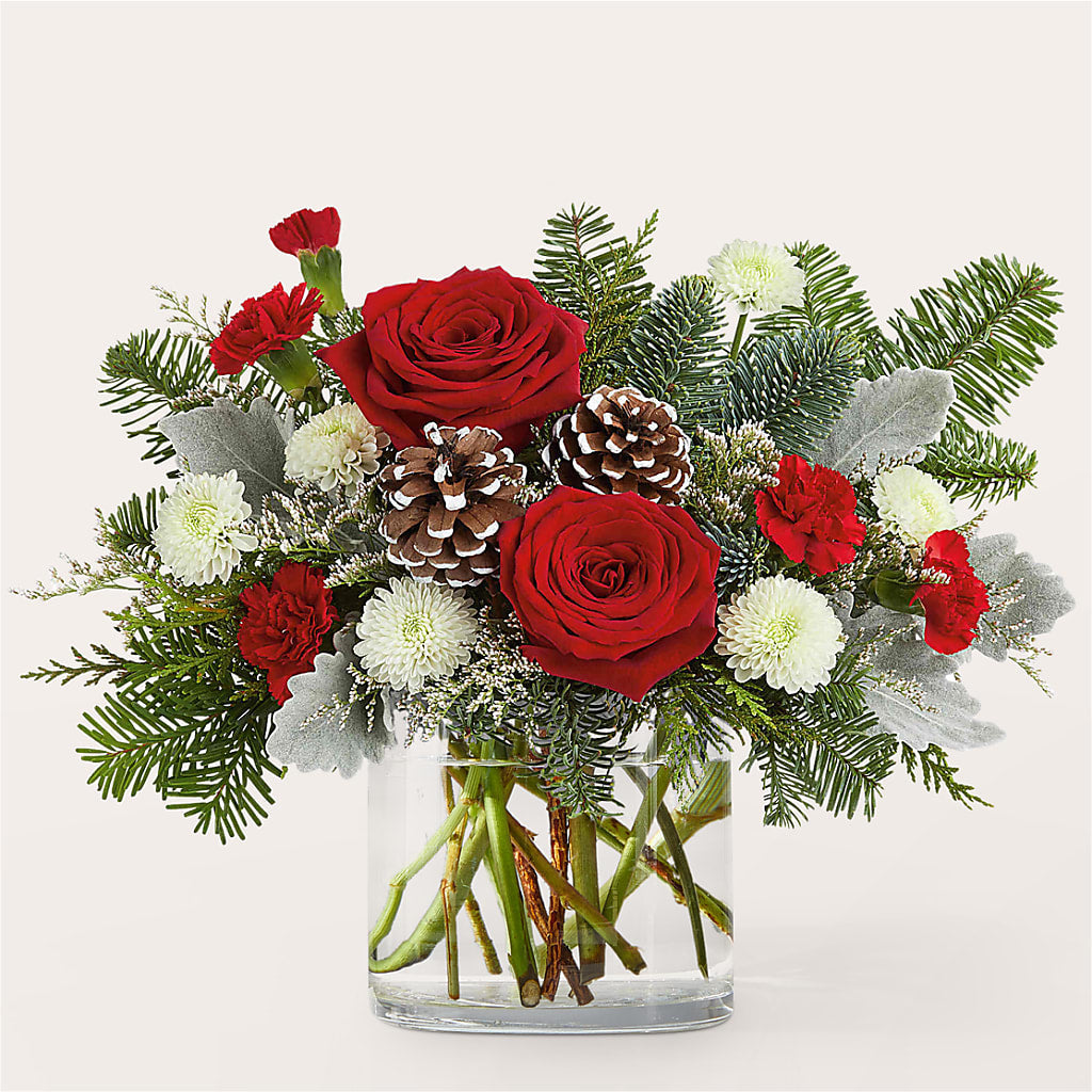 Yule Cheer Bouquet – PAULINE'S BLOOMERS, Brunswick ME