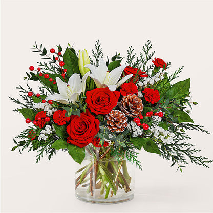 Best in Snow Bouquet – PAULINE'S BLOOMERS, Brunswick ME