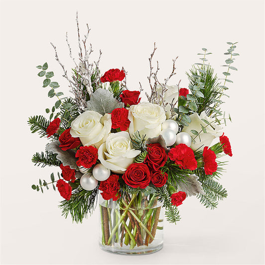 Trimming the Tree Bouquet – PAULINE'S BLOOMERS, Brunswick ME
