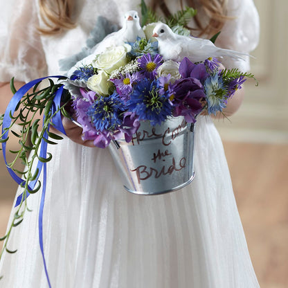 Enchantment Flower Girl Arrangement – PAULINE'S BLOOMERS, Brunswick ME