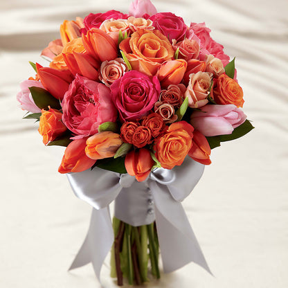 Sunset Dream Bouquet – PAULINE'S BLOOMERS, Brunswick ME