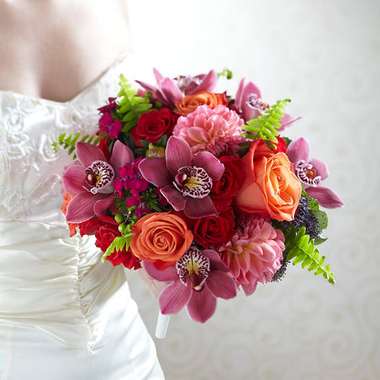 Brilliant Blossoms Bouquet – PAULINE'S BLOOMERS, Brunswick ME