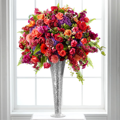 Flower Jeweled Arrangement – PAULINE'S BLOOMERS, Brunswick ME